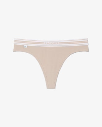 Stretch Cotton String Briefs