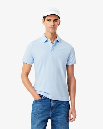Regular Fit Paris Stretch Piqu&eacute; Polo Shirt