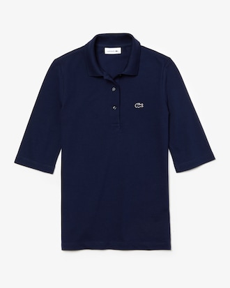 Women's Lacoste Classic Fit Petit Piqu&eacute; Polo Shirt