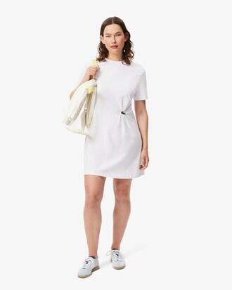 Draped T-shirt Dress
