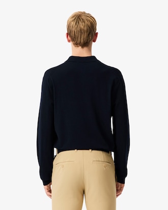 Polo Collar Stretch Golf Sweater