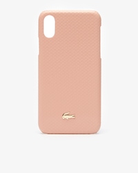 Women's Chantaco Piqu&eacute; Leather iPhone X Shell