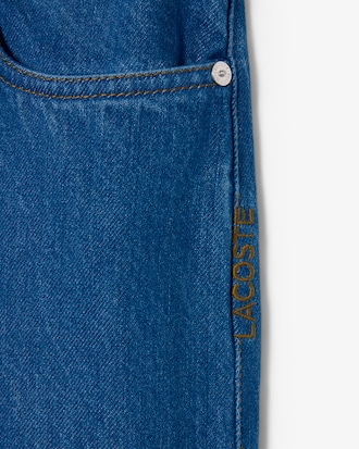 Runway Wide Fit Denim Barrel Leg Jeans