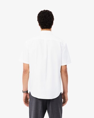 Regular Fit Short-Sleeved Oxford Shirt