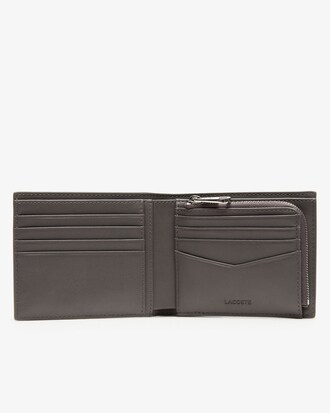 Men's L.12.12 Embossed Grained Leather Wallet