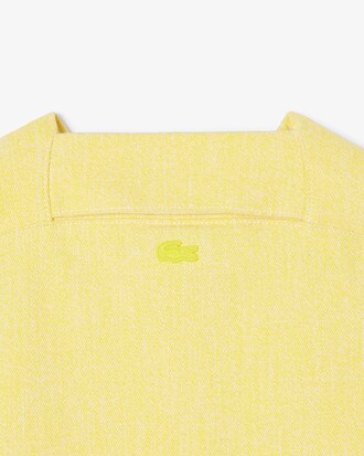 Runway Oversized Denim Polo