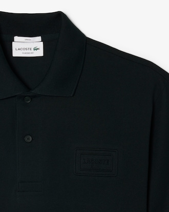 Classic Fit Embossed Branding Polo Shirt