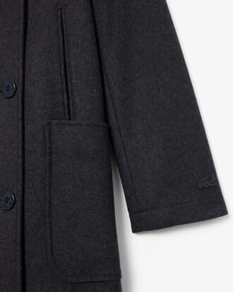 Long Wool Blend Coat