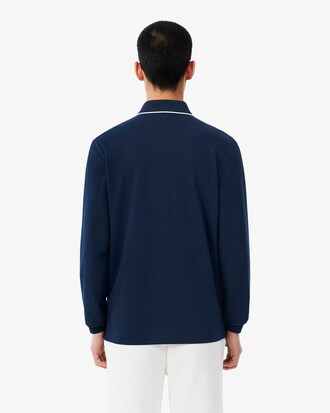 Regular Fit Long Sleeved Paris Polo Shirt