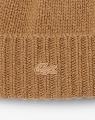 3D Rib Knit Wool Beanie