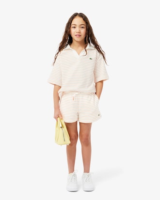 Striped Terry Shorts