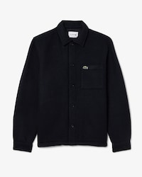 Wool Blend Felt Overshirt