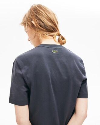 Unisex Lacoste LIVE Racing Signature Cotton T-shirt