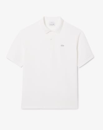 Loose Fit Heavy Piqu&eacute; Polo Shirt