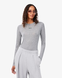 Long Sleeved Branded Label T-shirt