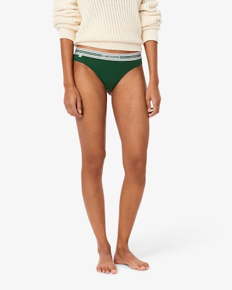 Stretch Cotton String Briefs