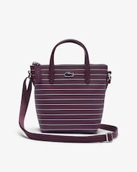 Mini Striped L.12.12 Concept Tote