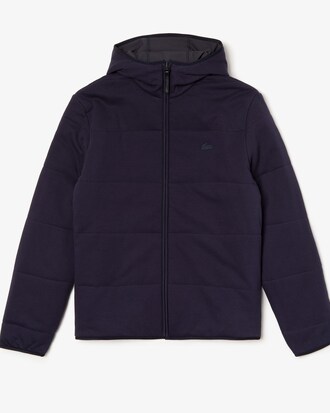 Men's Lacoste Motion Reversible Bi-Material Hybrid Jacket