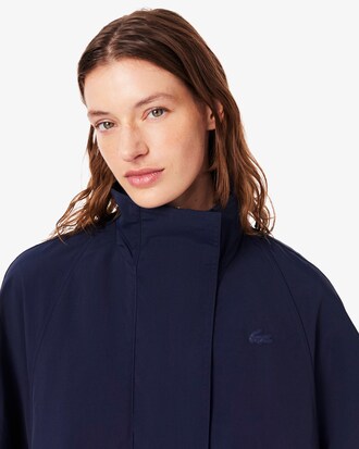 Mid Length Water-Repellent Oversized Parka