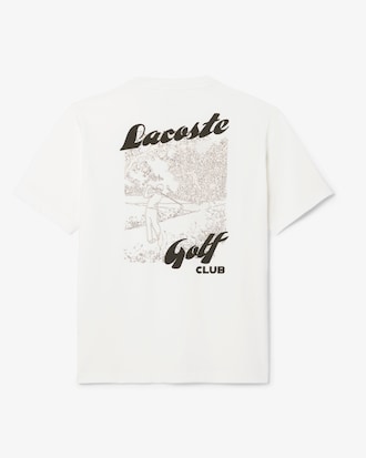 Relaxed Fit Printed Golf T-shirt