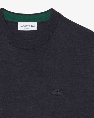 Merino Wool Crew Neck Sweater