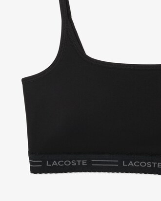 Scallop Band Microfiber Bralette