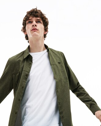 Men's Lacoste Motion Regular Fit Invisible Pocket Shirt