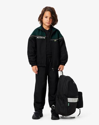 Diamond Taffeta Colour-Block Tracksuit
