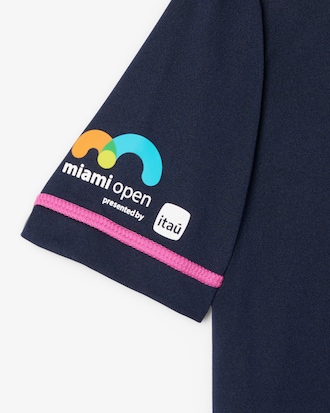 Miami Open Edition UV Protect Tennis Polo Shirt