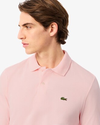 Classic Fit Long Sleeved L.12.12 Polo Shirt