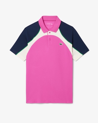 Ultra Dry Colour-Block Tennis Polo Shirt