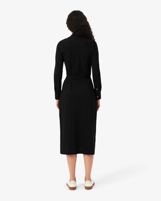 Stretch Mini Piqu&eacute; Wrap Polo Dress