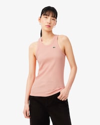 Slim Fit Ribbed Cotton Tank Top