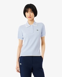 Short Sleeved Polo Collar Golf Sweater