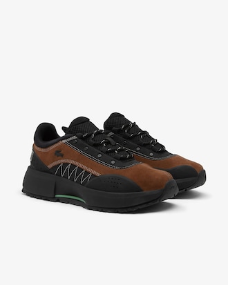 Men&rsquo;s Laced Guard Suede Sneakers