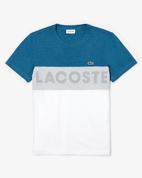 Men's Lacoste SPORT Lettering Colourblock Cotton T-shirt