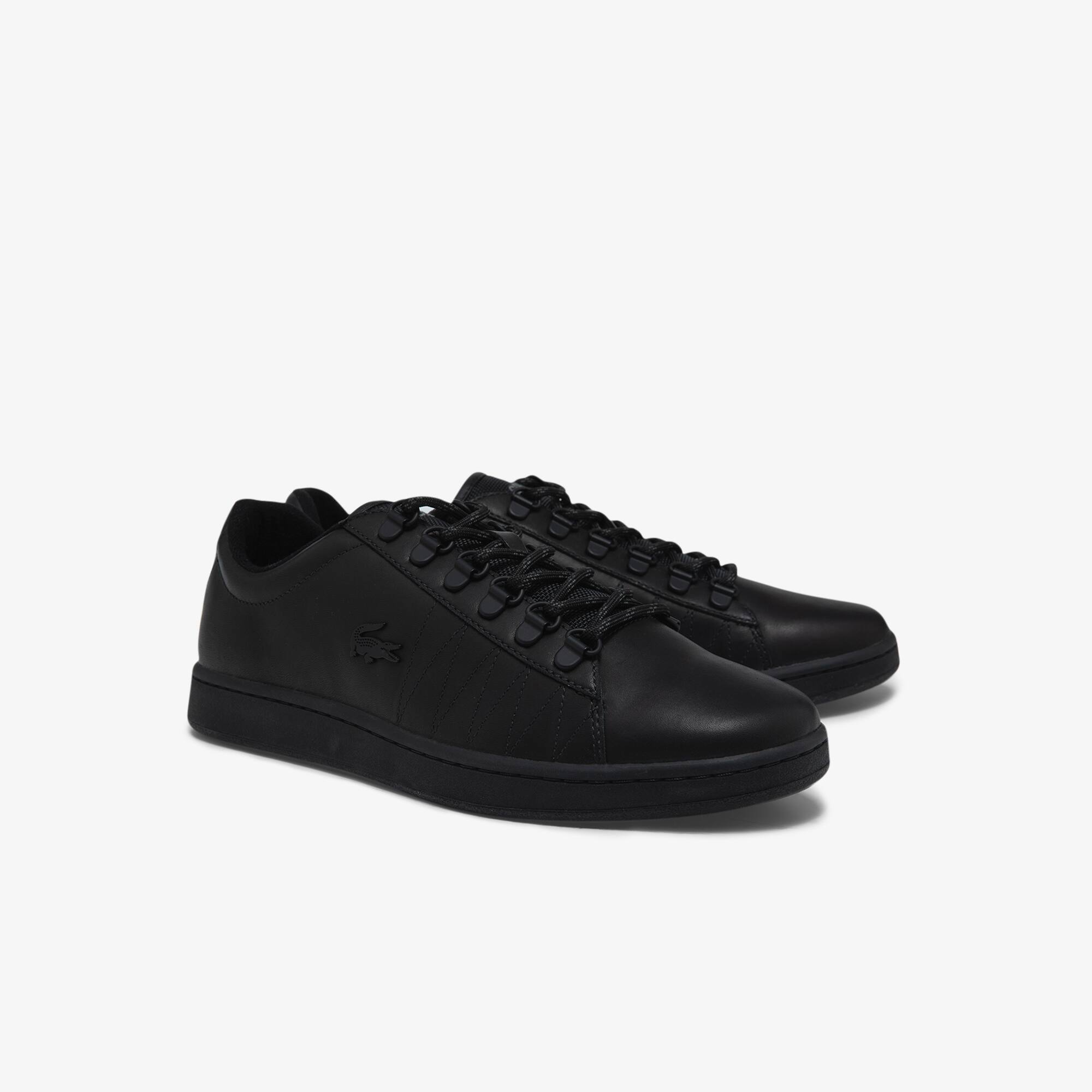 Γυναικεία Sneakers Lacoste Carnaby Evo Μαύρο 7-41SFA003202H Blk/Blk