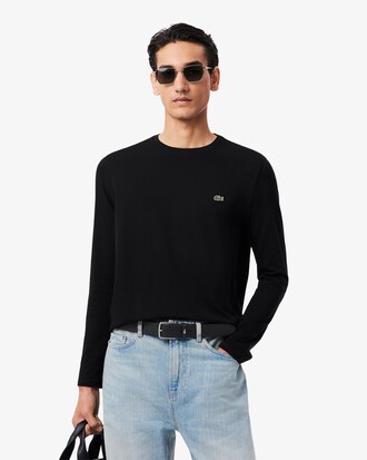 Grained Leather Belt