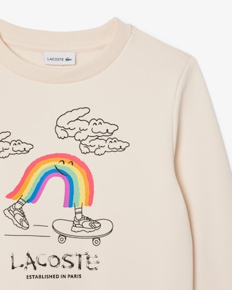 Printed Fleece Sweatshirt