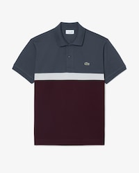 Classic Fit Colour-Block Petit Piqu&eacute; Polo Shirt