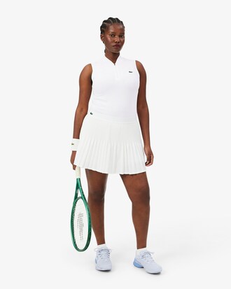 Sleeveless Ultra Dry Stretch Tennis Polo Shirt