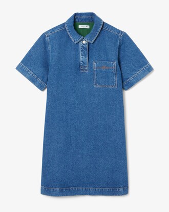 Oversized Cotton Denim Dress