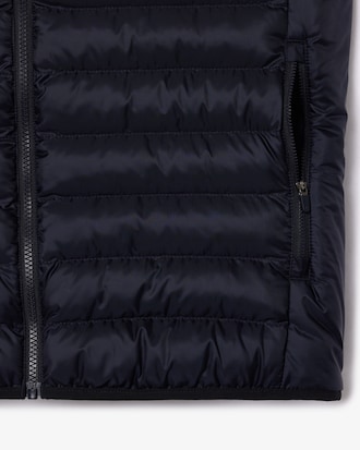 Water-Repellent Puffed Vest
