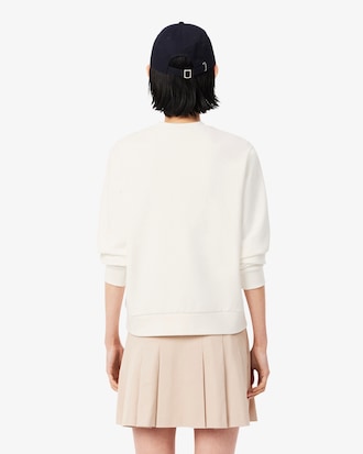 Relaxed Fit Fleece Crew Neck Sweatshirt