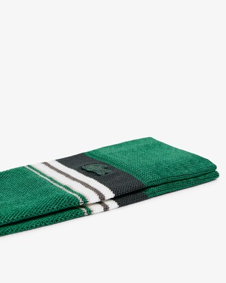 Runway Striped Piqu&eacute; Socks