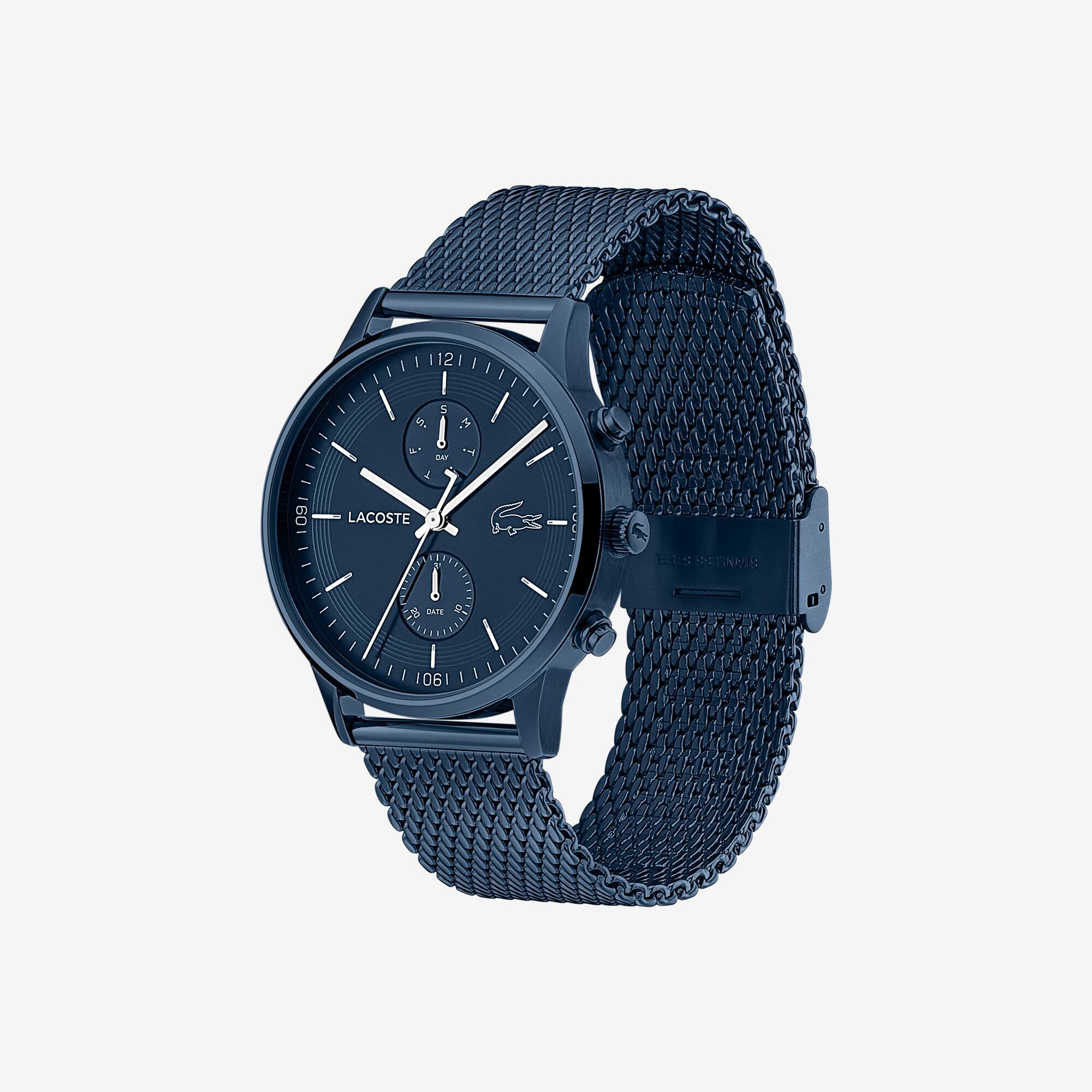 lacoste 12.12 watch blue