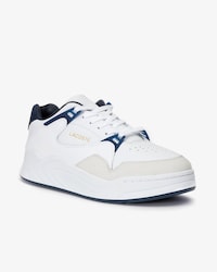 Men&rsquo;s Court Slam Leather Trainers