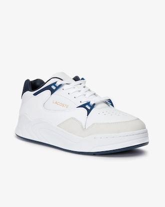 Men&rsquo;s Court Slam Leather Trainers