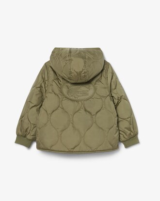 Unisex Quilted Hooded Parka