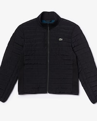 Men's Combinable Collapsible Lightweight Quilted Zip Jacket